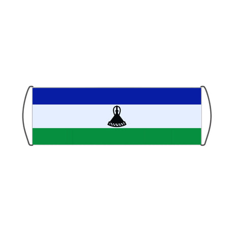 Bannière de défilement Drapeau du Lesotho - Pixelforma