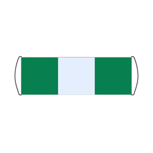 Bannière de défilement Drapeau du Nigeria - Pixelforma