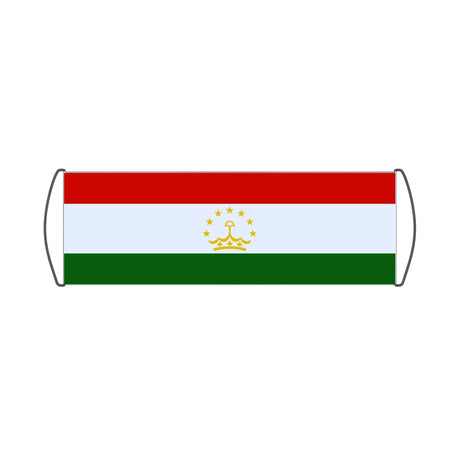 Bannière de défilement Drapeau du Tadjikistan - Pixelforma