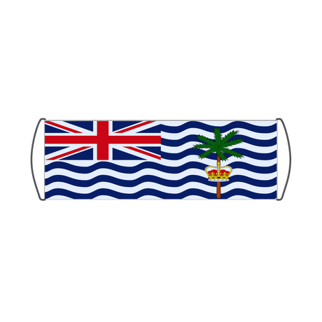 Bannière de défilement Drapeau du Territoire britannique de l'océan Indien - Pixelforma 
