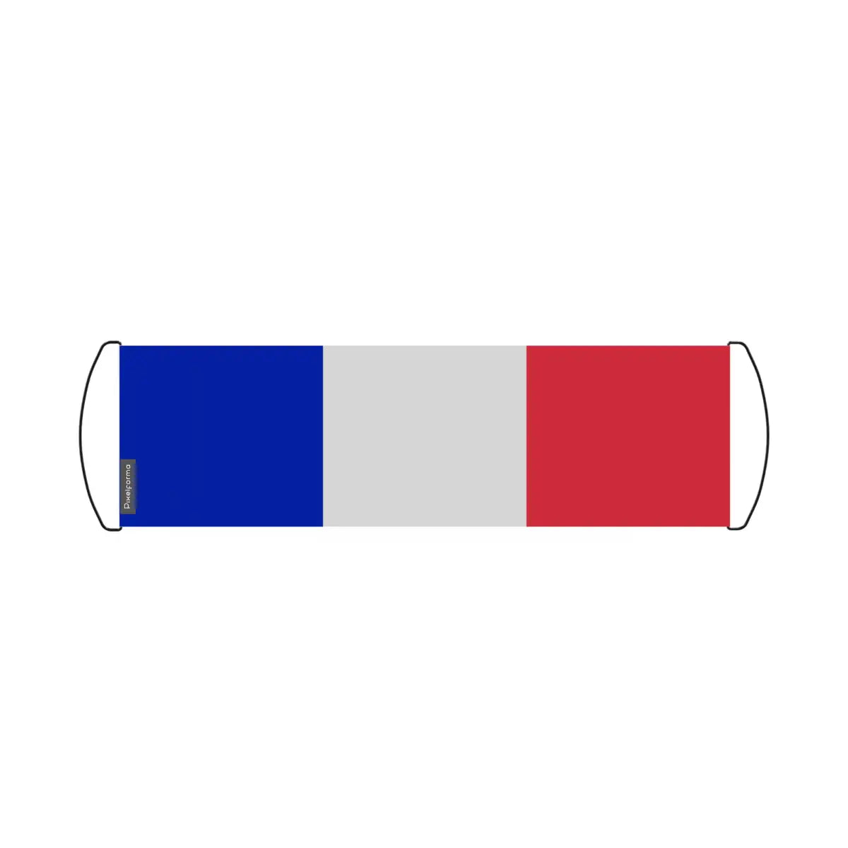 Bannière de défilement Drapeau France en Polyester - Pixelforma 