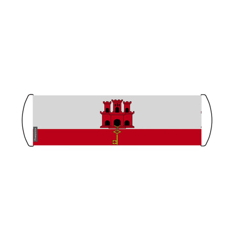 Bannière de défilement drapeau gibraltar en polyester - pixelforma