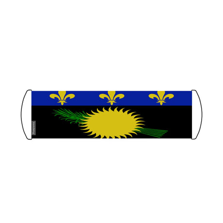 Bannière de défilement drapeau de guadeloupe en polyester - pixelforma