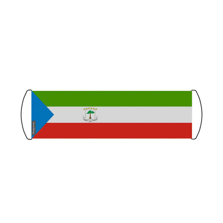 Bannière de défilement drapeau guinée équatoriale en polyester - pixelforma