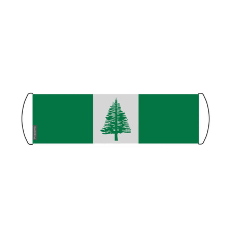 Bannière de défilement drapeau île norfolk en polyester - pixelforma