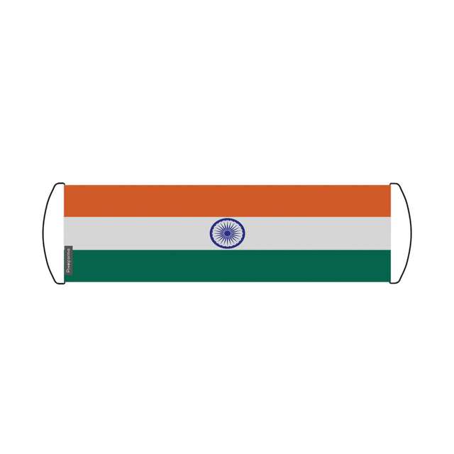 Bannière de défilement drapeau inde en polyester - pixelforma