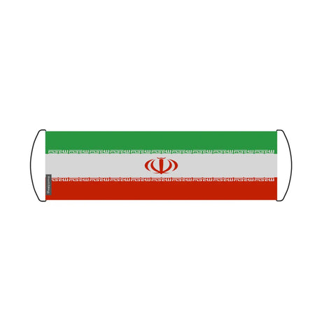 Bannière de défilement Drapeau Iran en Polyester - Pixelforma 