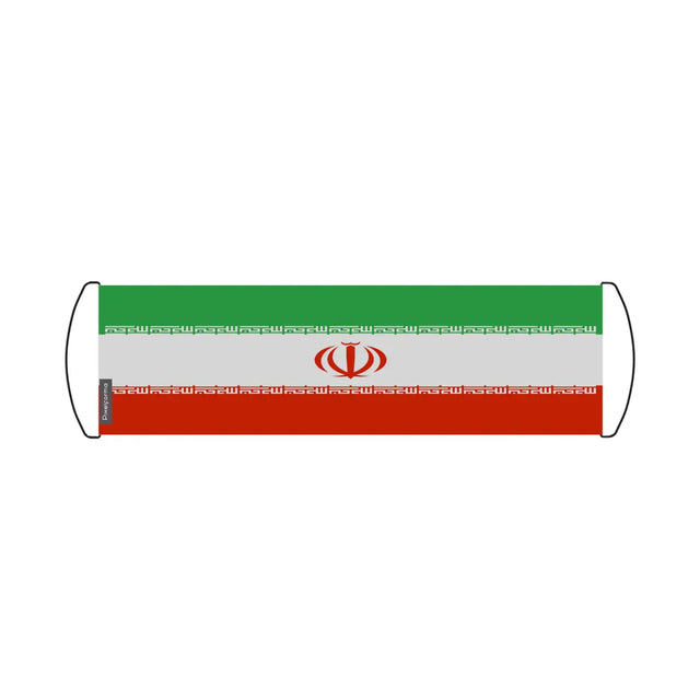 Bannière de défilement Drapeau Iran en Polyester - Pixelforma 