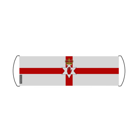 Bannière de défilement drapeau irlande du nord en polyester - pixelforma