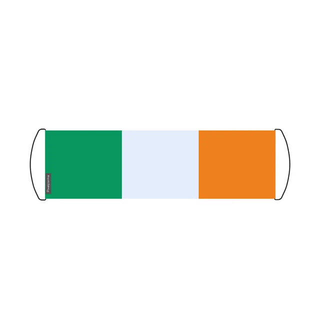 Bannière de défilement Drapeau Irlande en Polyester - Pixelforma 