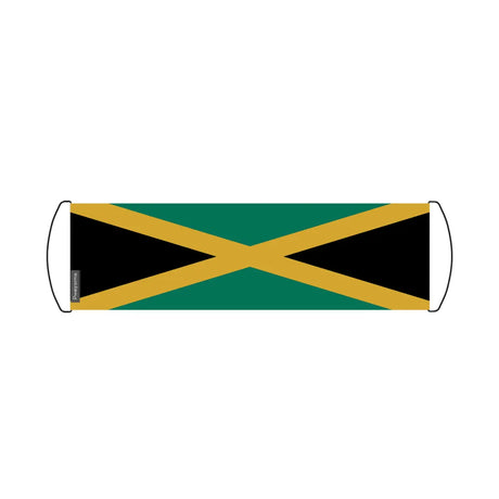 Bannière de défilement Drapeau de Jamaïque en Polyester - Pixelforma 