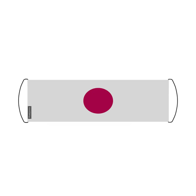 Bannière de défilement drapeau japon en polyester - pixelforma