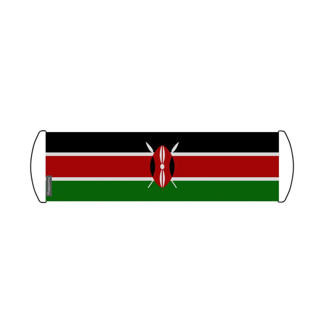 Bannière de défilement Drapeau Kenya en Polyester - Pixelforma 