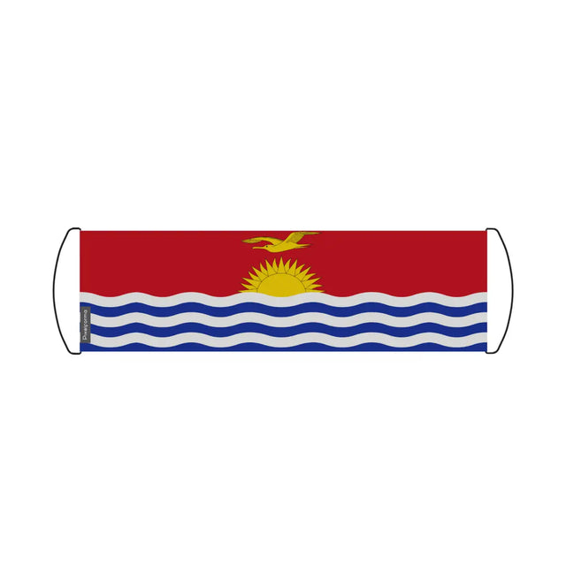 Bannière de défilement Drapeau Kiribati en Polyester - Pixelforma 