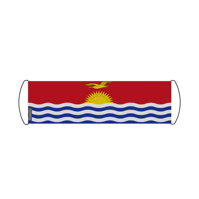 Bannière de défilement drapeau kiribati en polyester - pixelforma