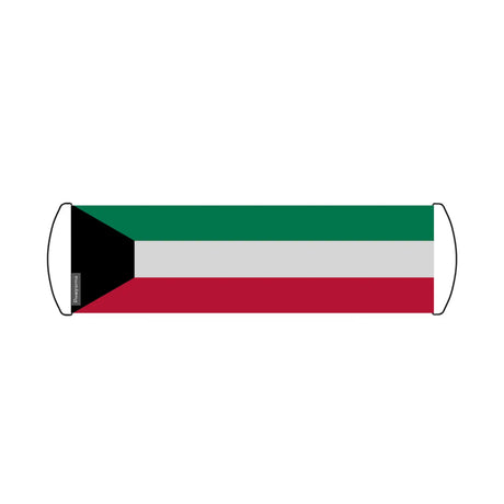 Bannière de défilement drapeau koweït en polyester - pixelforma