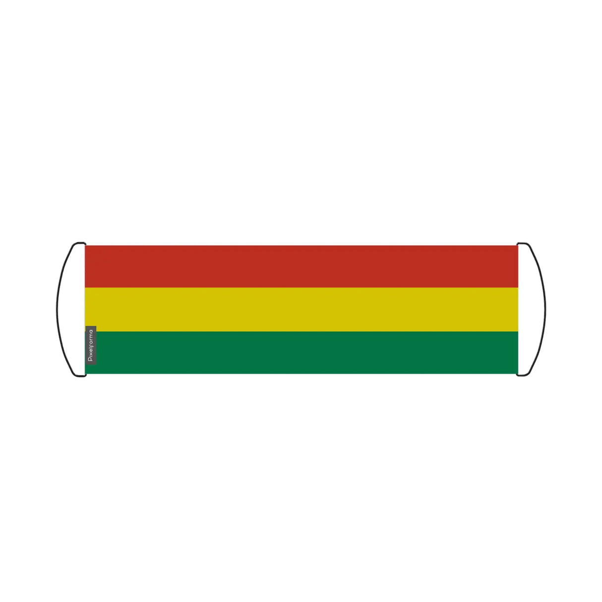 Bannière de défilement drapeau la bolivie en polyester - pixelforma