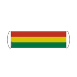 Bannière de défilement drapeau la bolivie en polyester - pixelforma