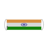 Bannière de défilement Drapeau l'Inde en Polyester - Pixelforma 