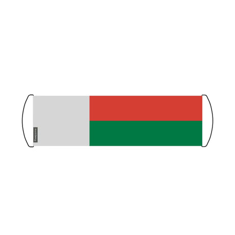 Bannière de défilement Drapeau Madagascar en Polyester - Pixelforma 