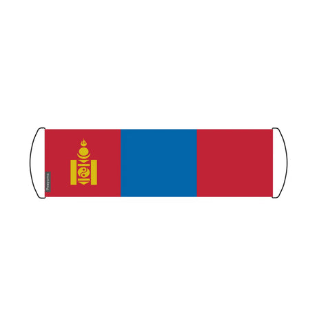 Bannière de défilement drapeau mongolie en polyester - pixelforma