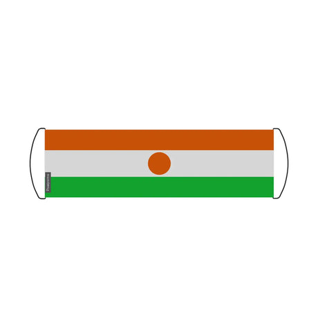 Bannière de défilement Drapeau Niger en Polyester - Pixelforma 