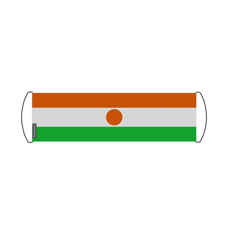 Bannière de défilement drapeau niger en polyester - pixelforma