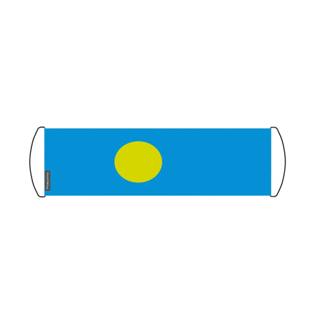 Bannière de défilement drapeau palaos en polyester - pixelforma