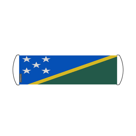 Bannière de défilement drapeau salomon en polyester - pixelforma