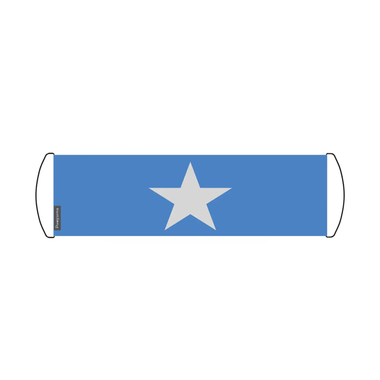 Bannière de défilement drapeau somalie en polyester - pixelforma