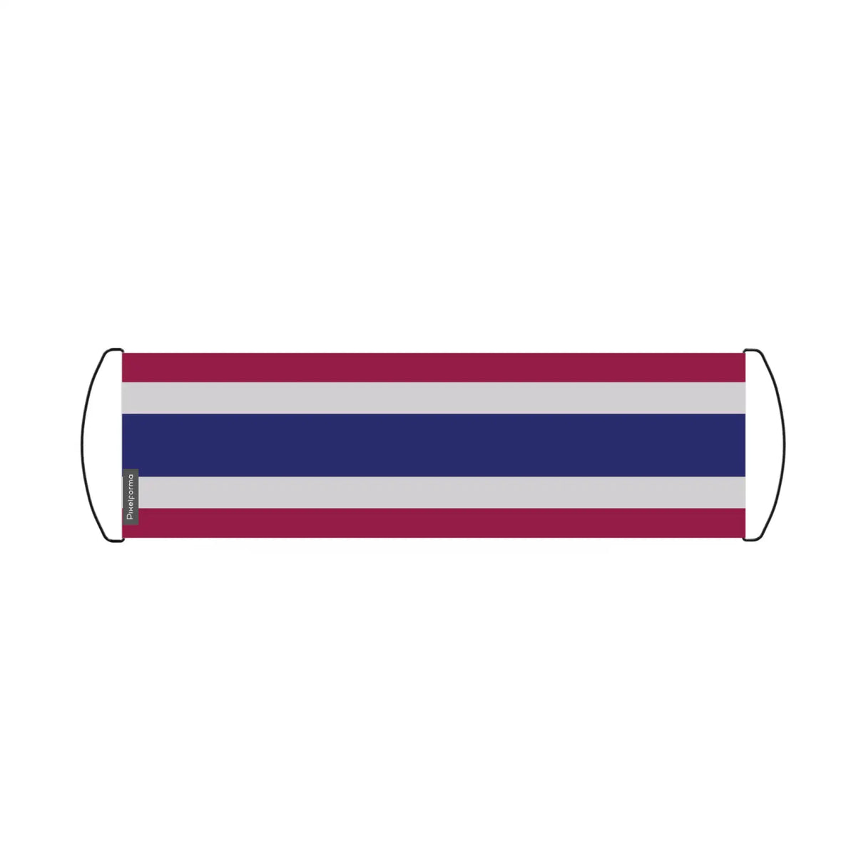 Bannière de défilement drapeau thaïlande en polyester - pixelforma