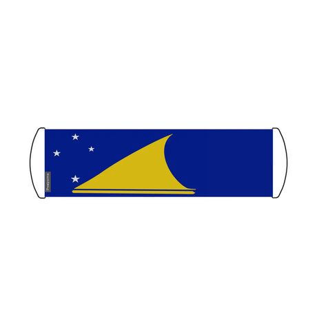 Bannière de défilement Drapeau Tokelau en Polyester - Pixelforma 