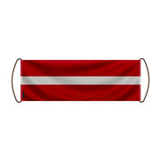 Bannière de défilement drapeau ttonie polyester main
