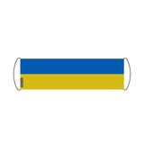 Bannière de défilement Drapeau Ukraine en Polyester - Pixelforma 