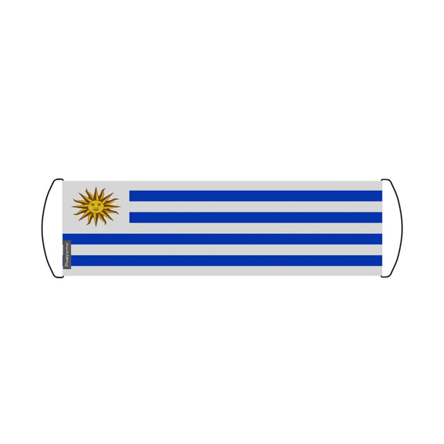 Bannière de défilement Drapeau Uruguay en Polyester - Pixelforma 