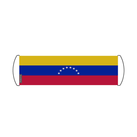 Bannière de défilement drapeau venezuela en polyester - pixelforma