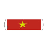 Bannière de défilement drapeau viêt nam en polyester - pixelforma