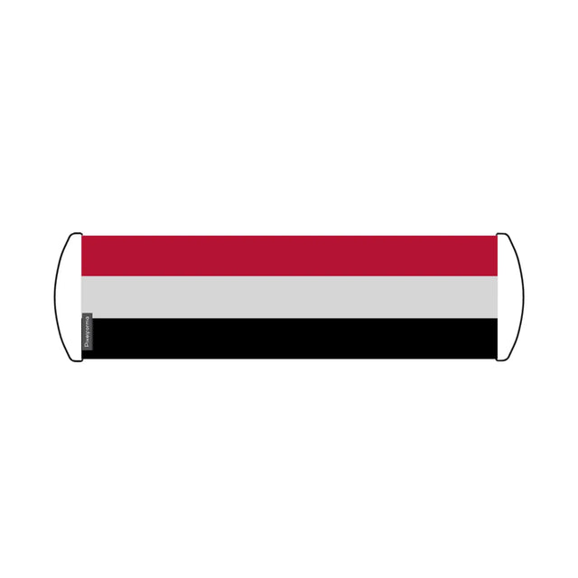 Bannière de défilement drapeau yémen en polyester - pixelforma