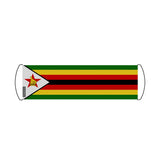 Bannière de défilement Drapeau Zimbabwe en Polyester - Pixelforma 