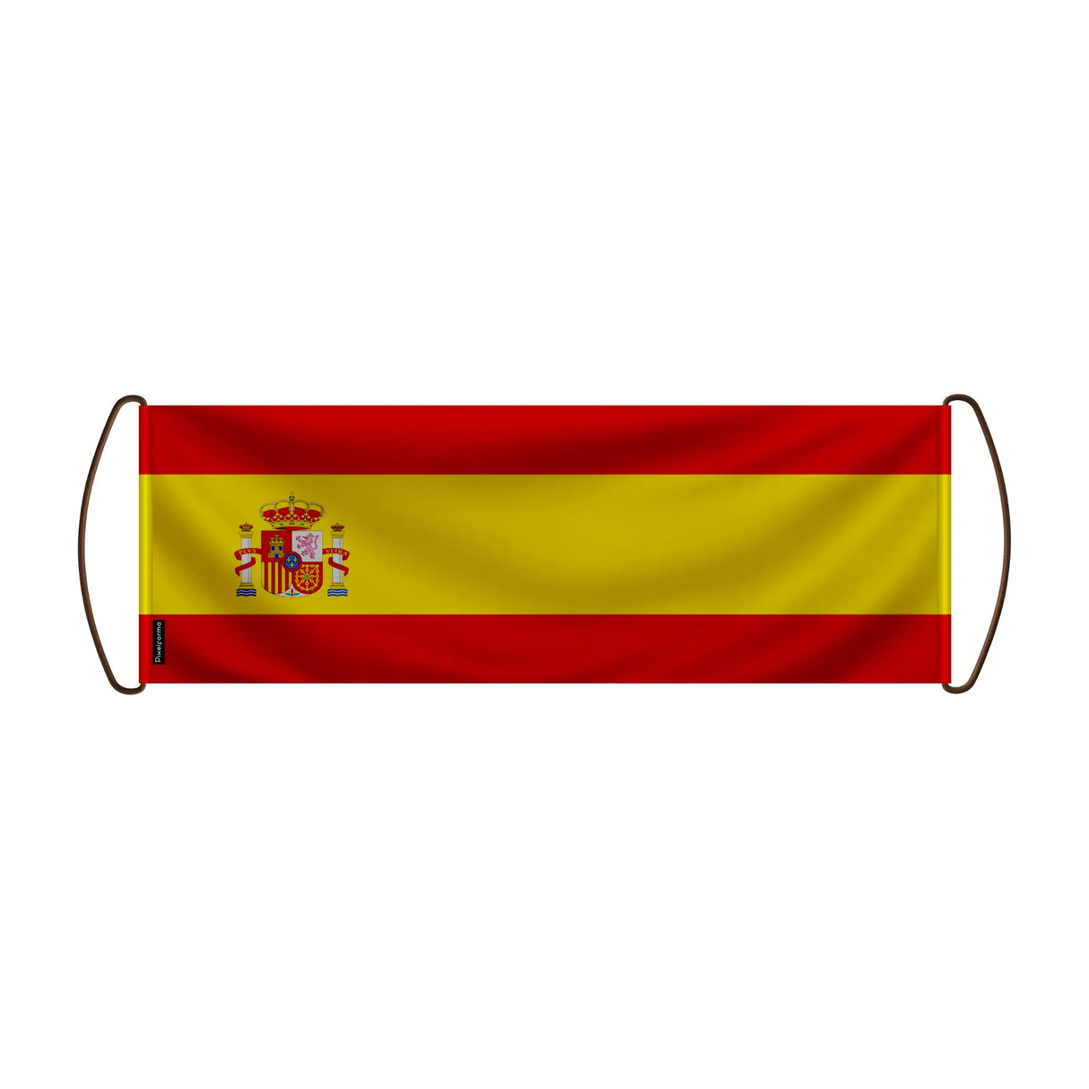 Bannière de défilement espagne polyester pour événements