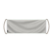 Bannière de défilement france polyester blanche à main