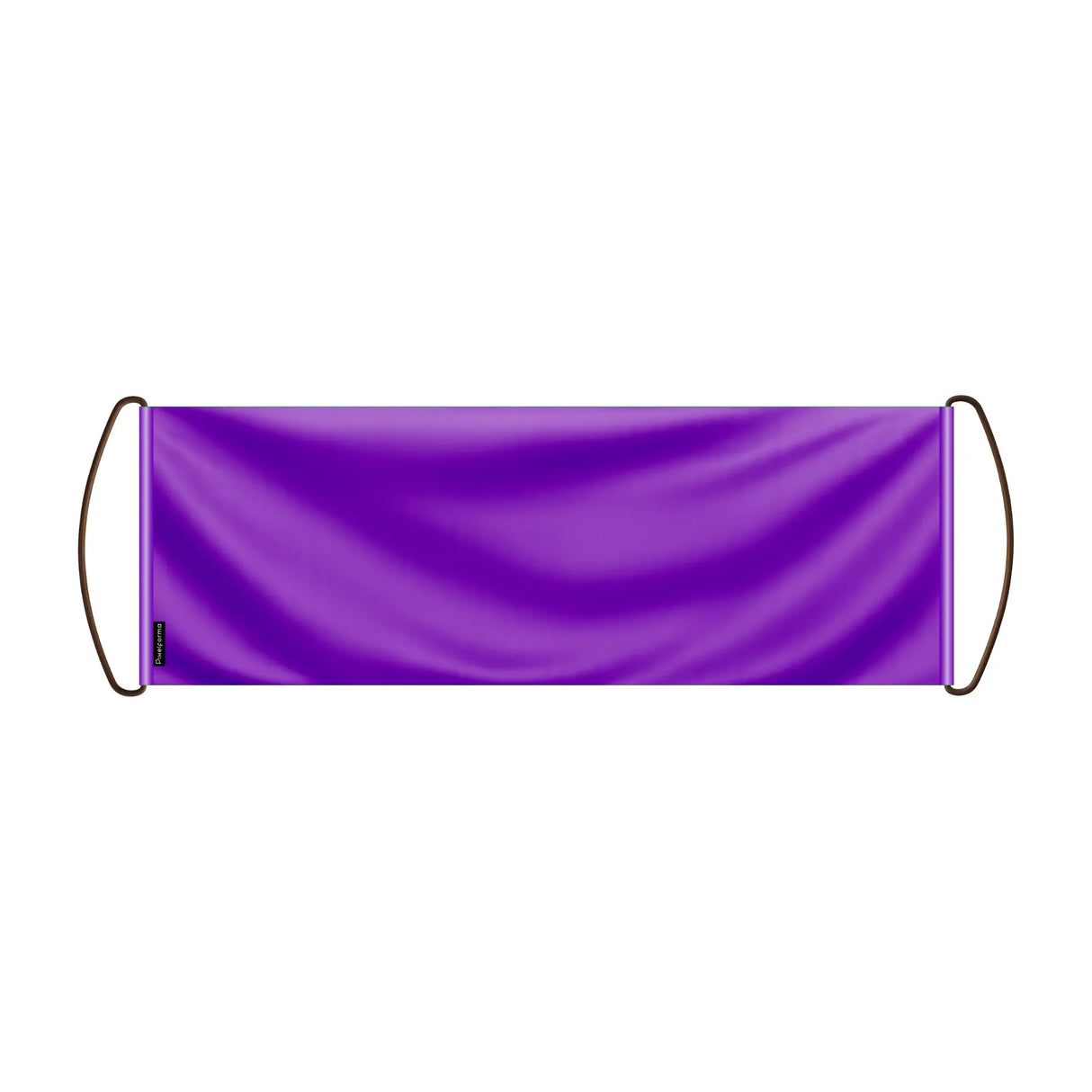 Bannière de défilement france polyester drapeau violet