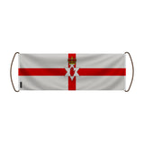 Bannière de défilement irlande du nord en polyester