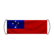 Bannière de défilement samoa polyester pour événements
