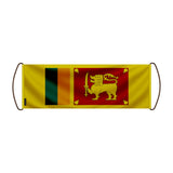 Bannière de défilement sri lanka en polyester qualité