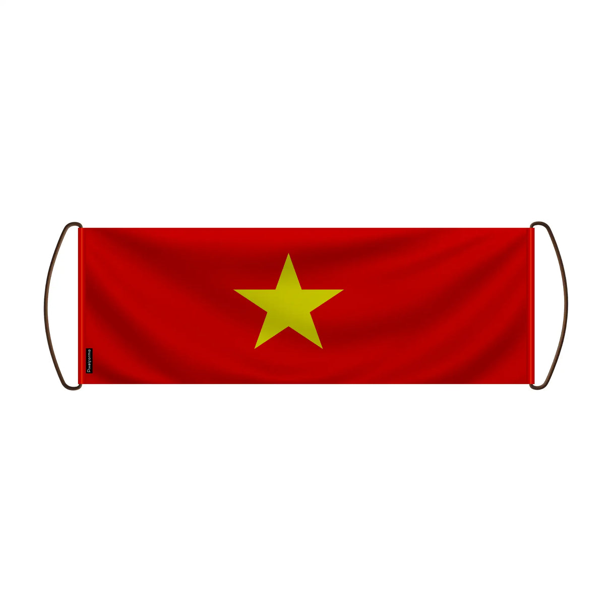 Bannière de défilement viêt nam en polyester à main