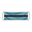 Bannière défilante botswana en polyester pour manifestation