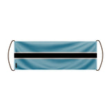 Bannière défilante botswana en polyester pour manifestation
