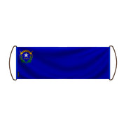 Bannière défilante nevada polyester pour événements sportifs