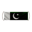 Bannière défilante pakistan en polyester à tenue main